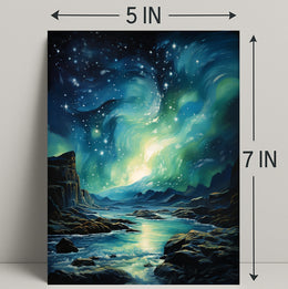 Celestial Landscape Poster