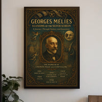 Georges Méliès Illusions of the Silver Screen Poster