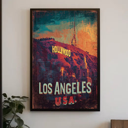 Hollywood Dreams Los Angeles, USA Poster