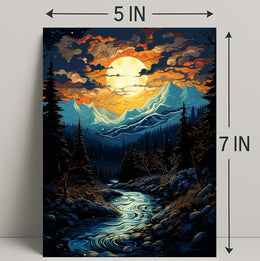 Aye Mystical Landscape Poster