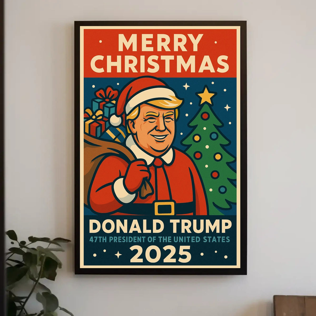 Donald Trump 47th President Poster