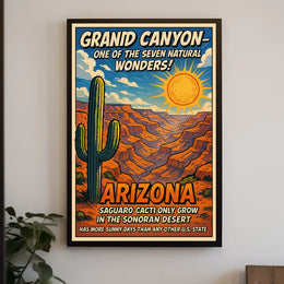 Grand Canyon and Sonoran Desert Adventure Poster