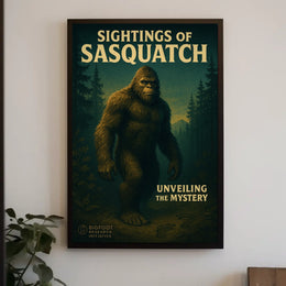 Sightings of Sasquatch Poster