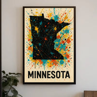 Minnesota Splash Poster