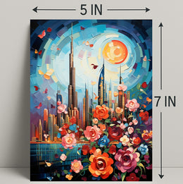 Blossoming Metropolis Poster