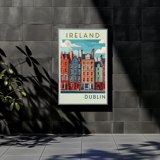Vintage Poster - Ireland Dublin