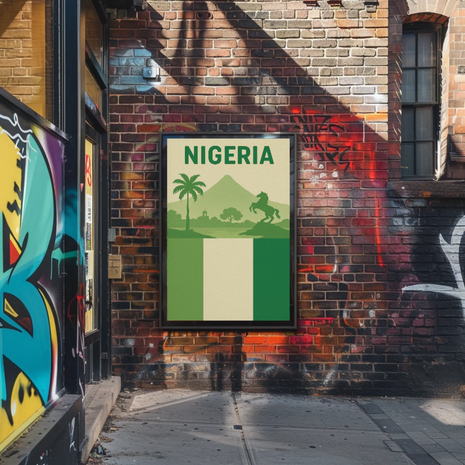 Nigeria's Natural Beauty Heritage Poster