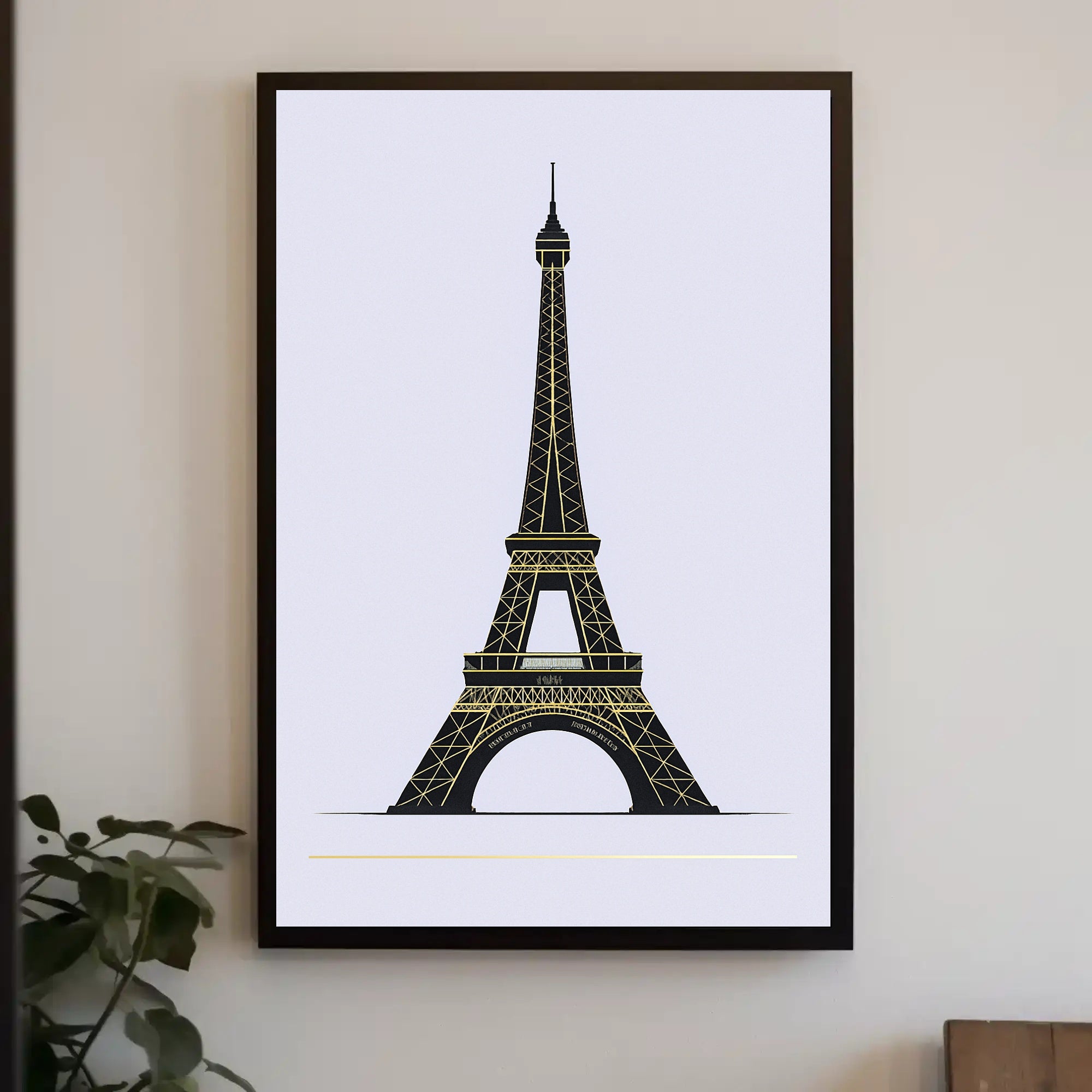 Eiffel Tower Elegance Poster