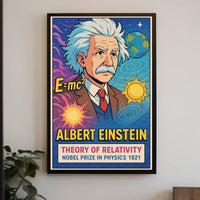 Albert Einstein Theory Of Relativity Poster