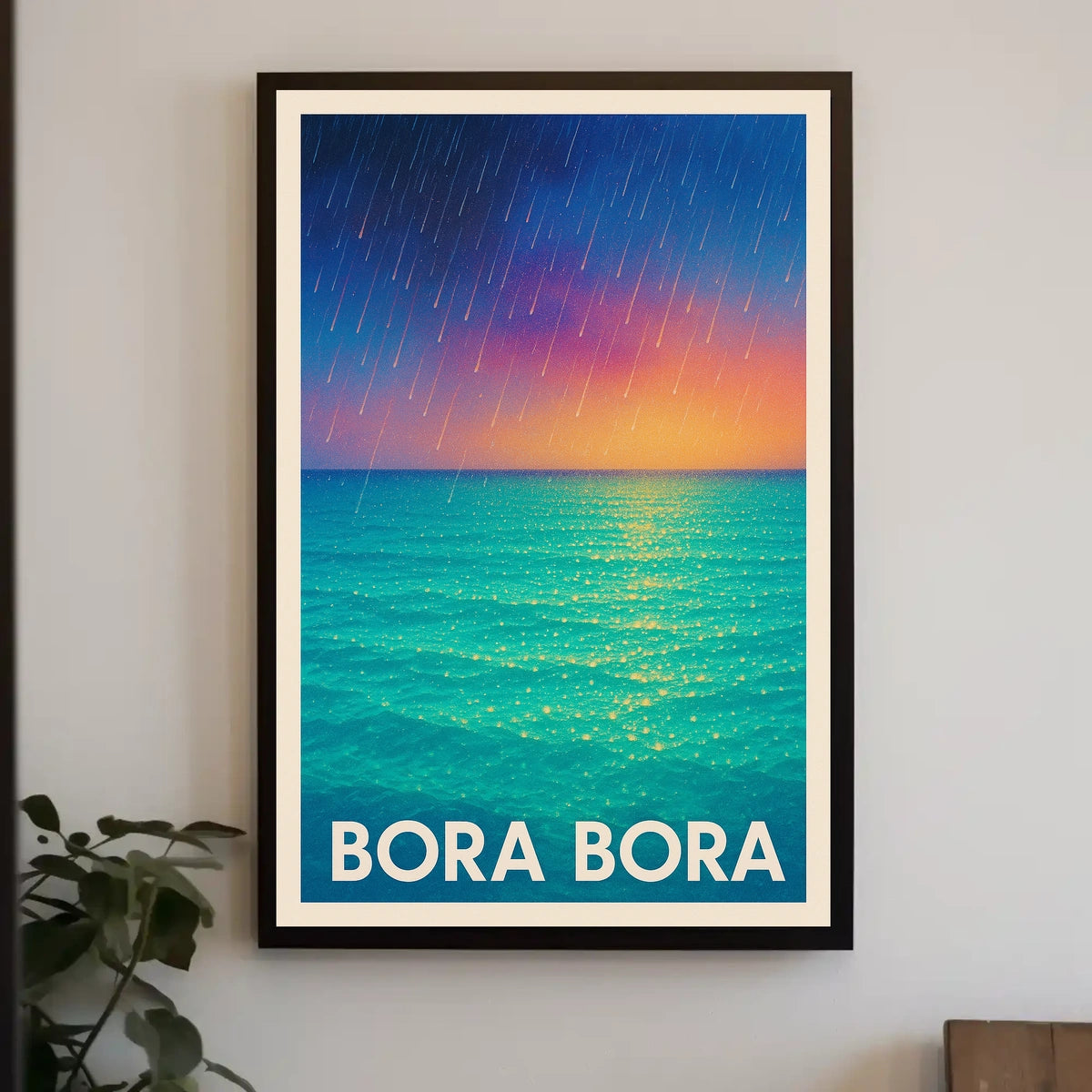 Bora Bora Tropical Paradise Poster