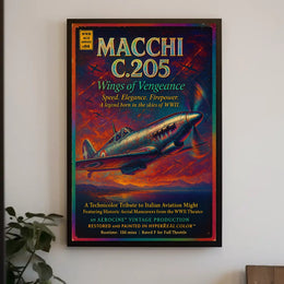 Wings of Vengeance WWII Aviation Poster