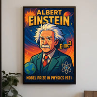 Albert Einstein Nobel Prize In Physics Poster