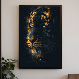 Majestic Tiger Portrait Poster