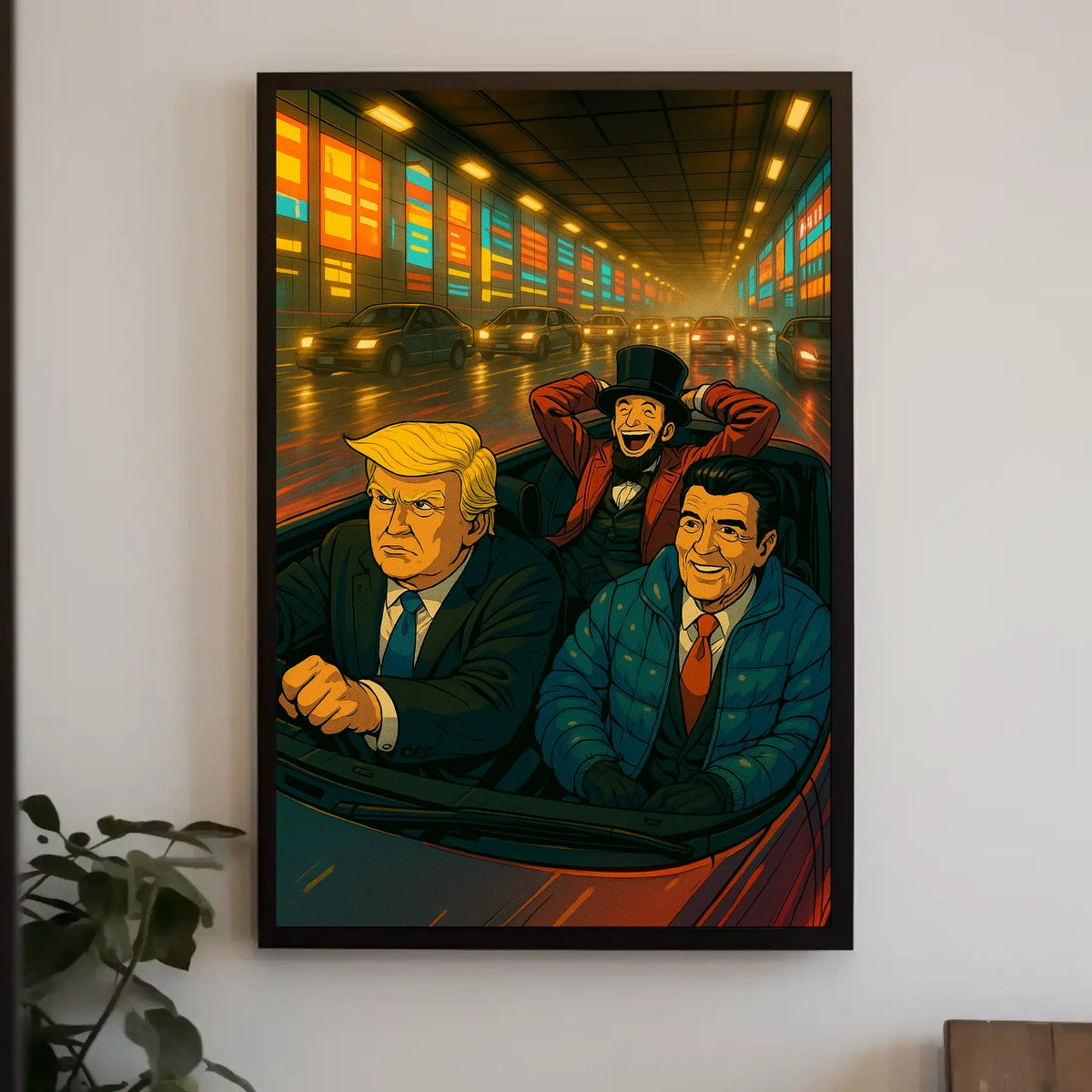 Presidential Road Trip Poster
