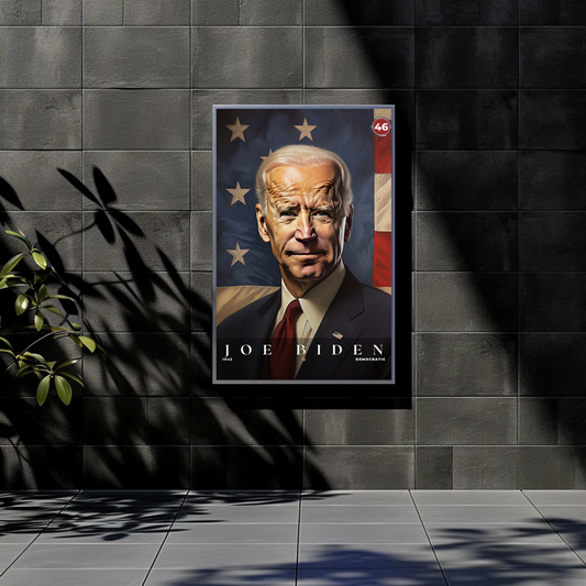 Joe Biden 46th President Of The United States Portrait