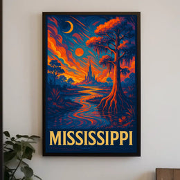 Mississippi Dreamscape Poster