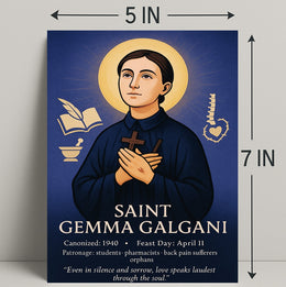 Saint Gemma Galgani Poster PosterGoat