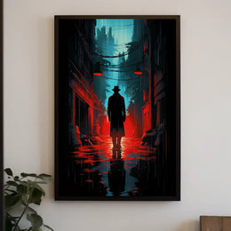 The Mysterious Alleyway Poster