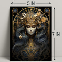 Enigmatic Elegance Poster