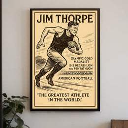 Celebrating an Olympic Legend Poster