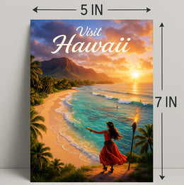 Visit Hawaii Poster PosterGoat