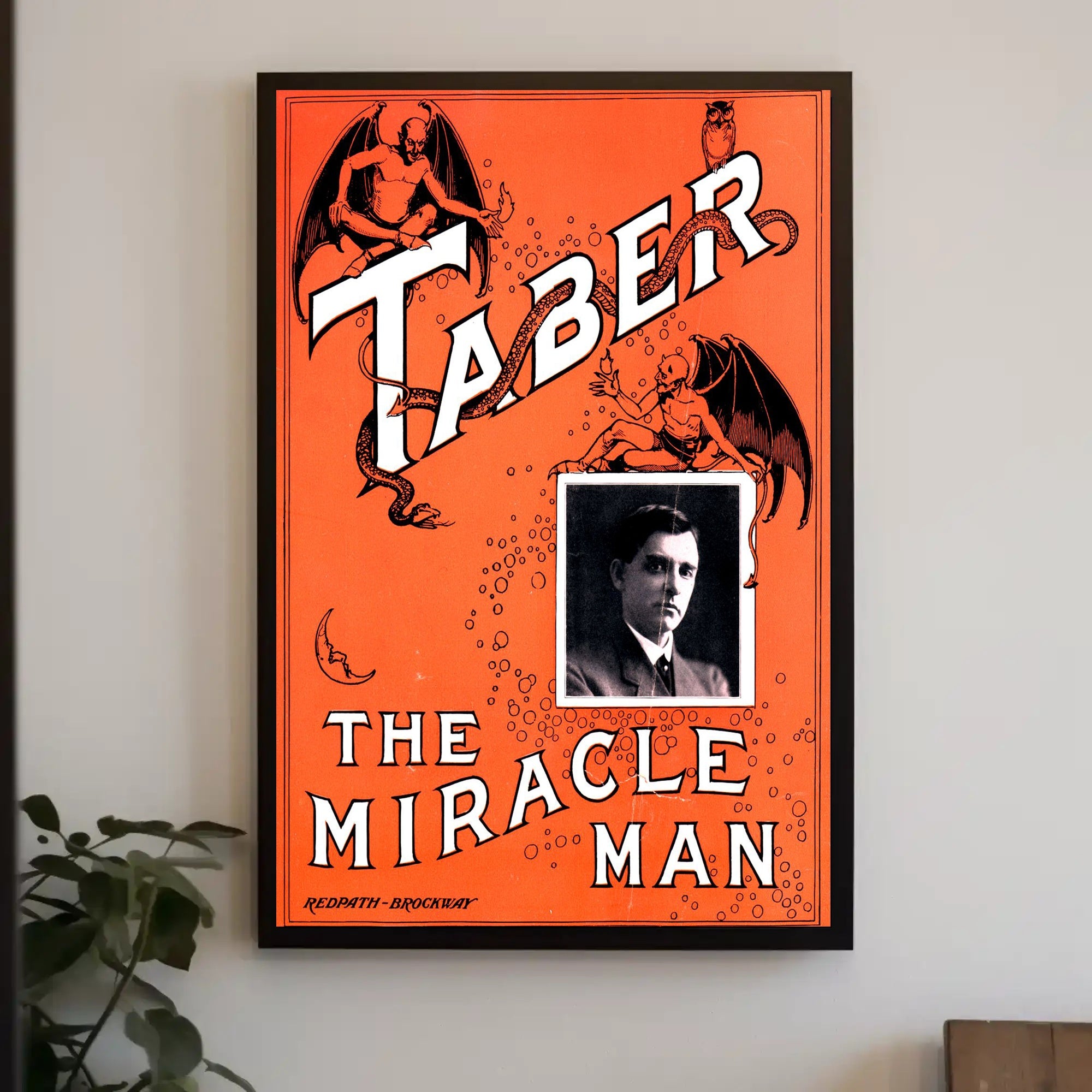The Miracle Man Vintage Magic Poster - Cultural or Heritage Poster