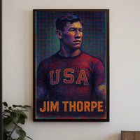 Jim Thorpe Tribute Poster