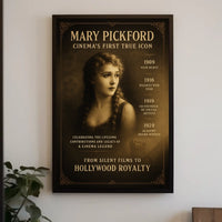Mary Pickford Cinemas First True Icon Poster