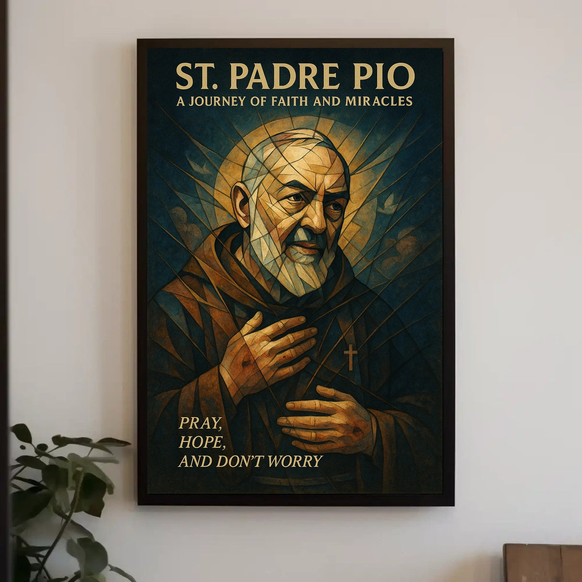St. Padre Pio A Journey of Faith and Miracles Poster