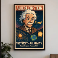 Albert Einstein The Theory Of Poster