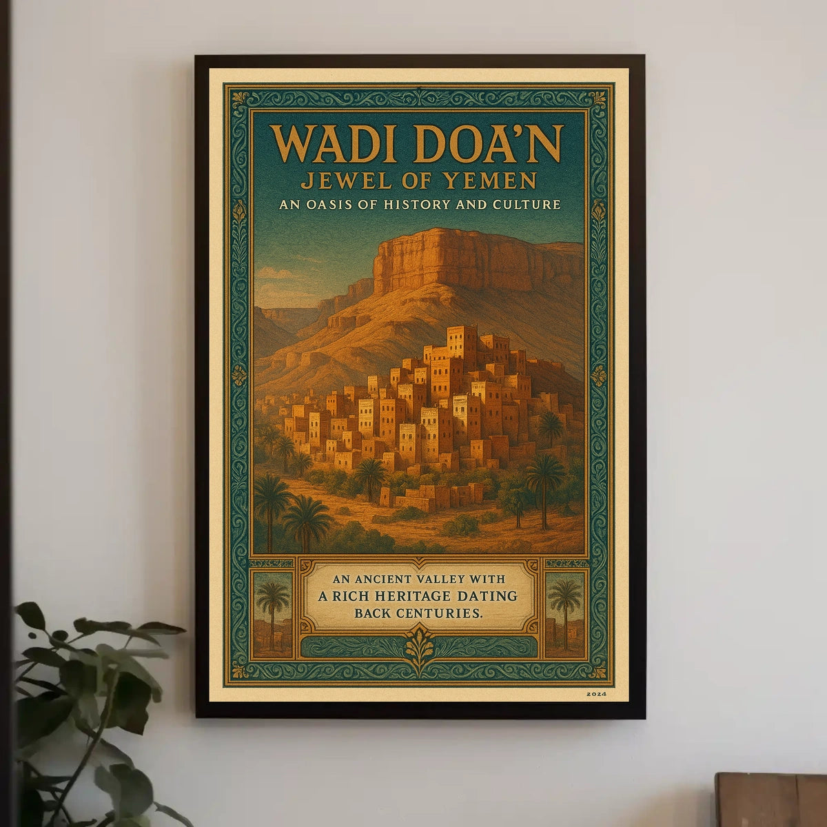 Wadi DoaN Jewel Of Yemen Poster