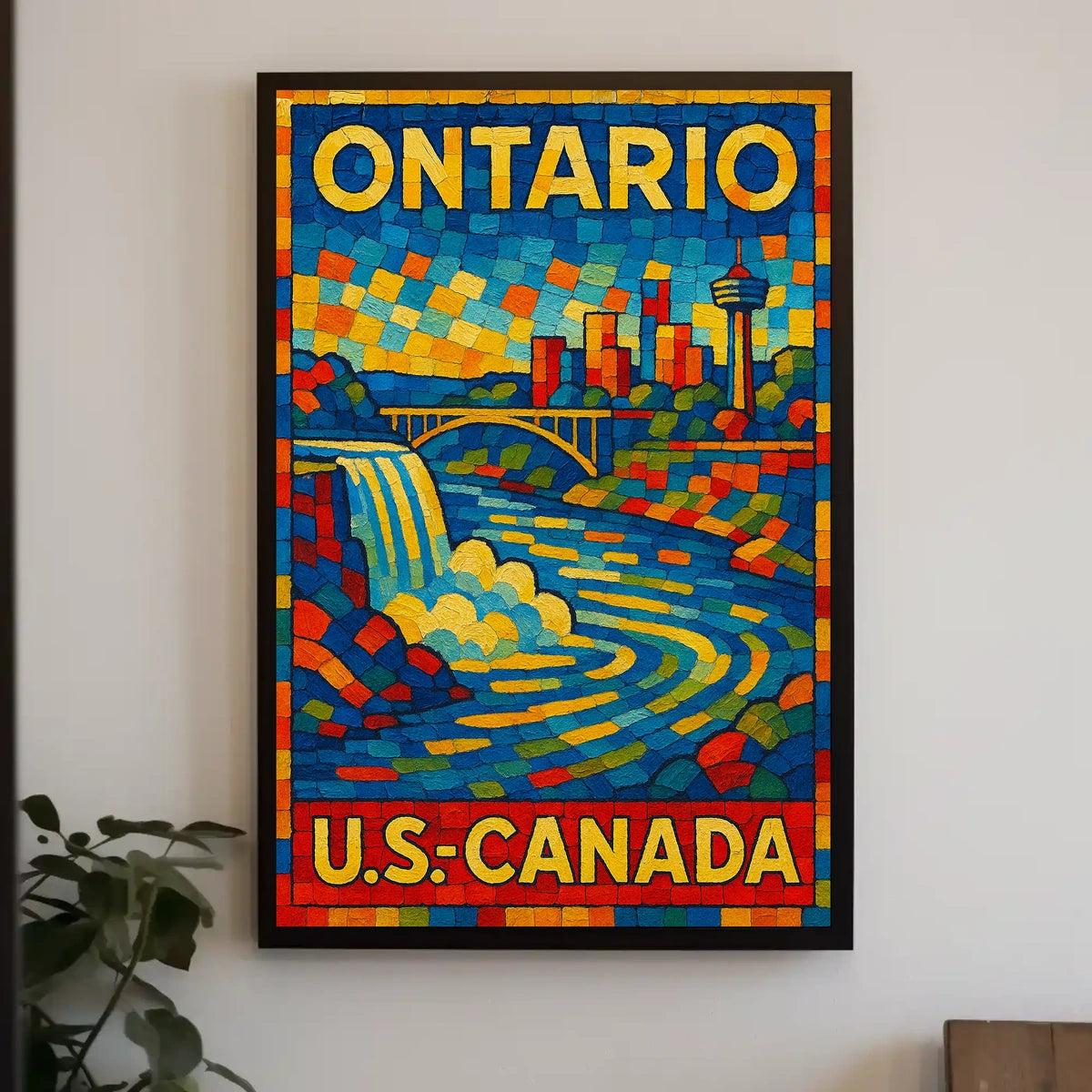Ontario U.S.-Canada Connection Poster