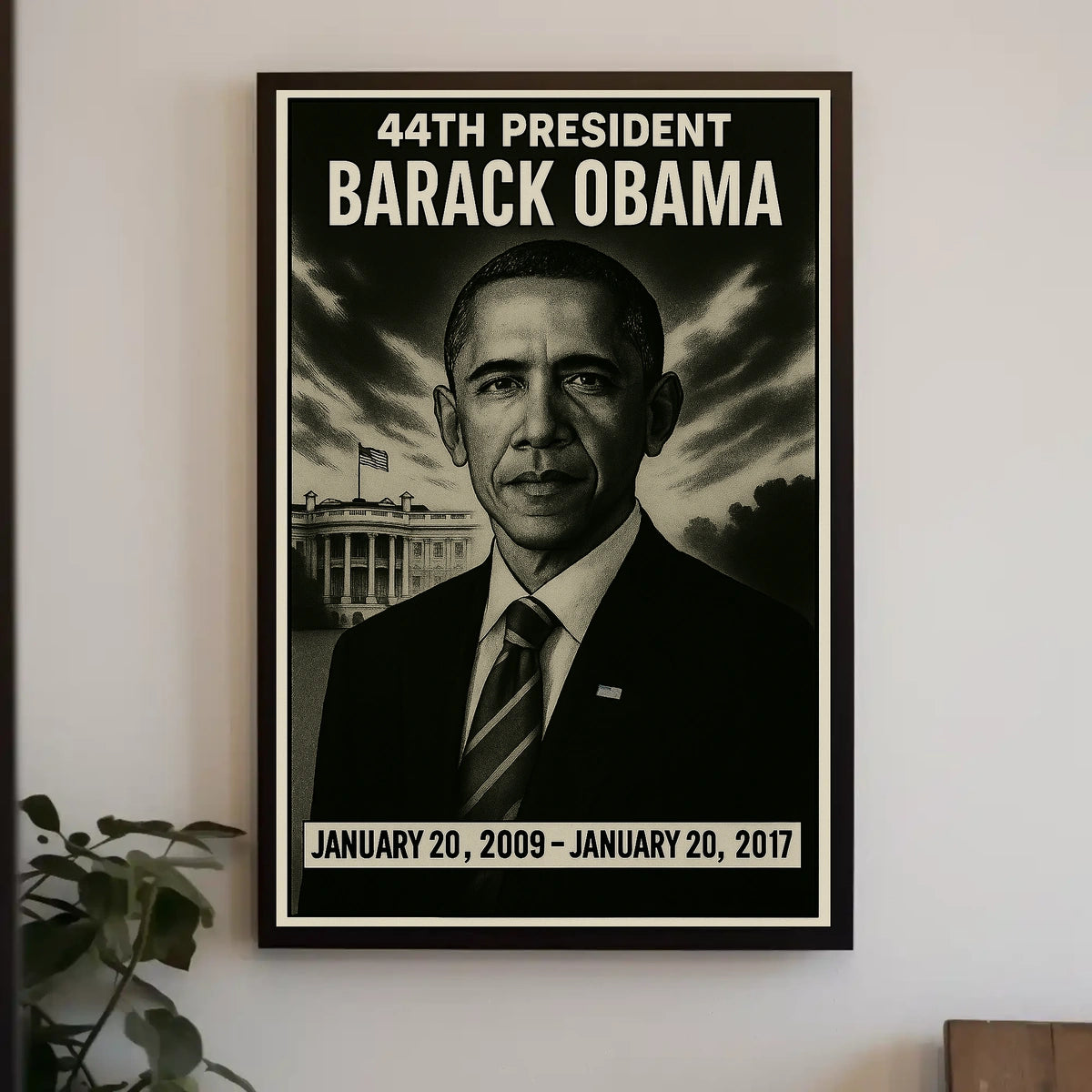 Barack Obama 44Th President Poster