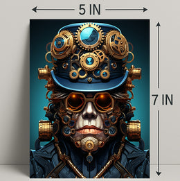 Steampunk Visionary Poster PosterGoat