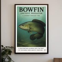 Bowfin Ancient Predator Poster PosterGoat