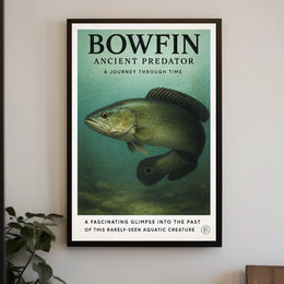 Bowfin Ancient Predator Poster PosterGoat