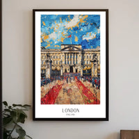 Buckingham Palace in London Poster