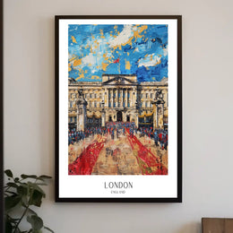Buckingham Palace in London Poster