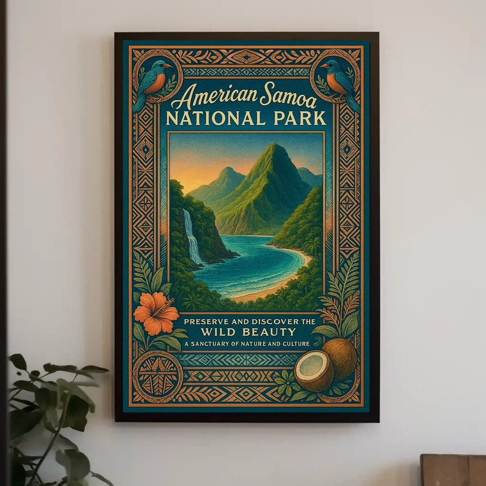 Preserve and Discover the Wild Beauty Poster