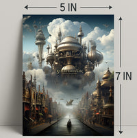SimalRmonask A Steampunk Vision Poster
