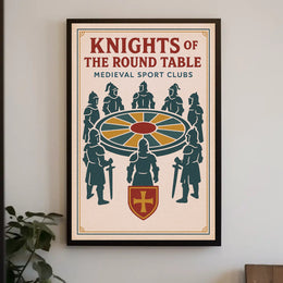 Knights of the Round Table Poster PosterGoat