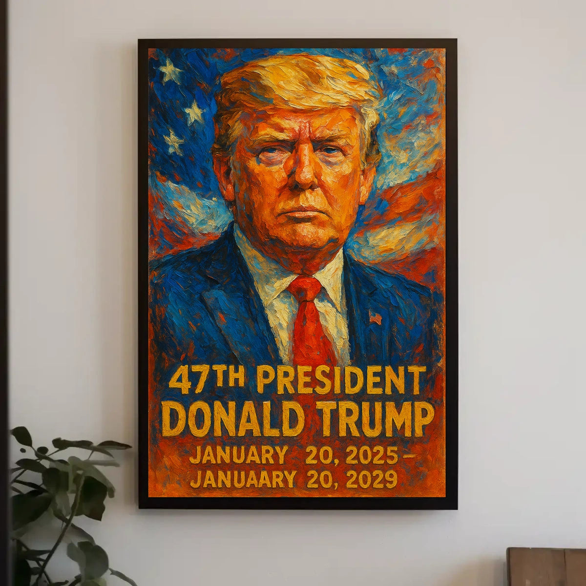 Donald Trump 47th President Poster