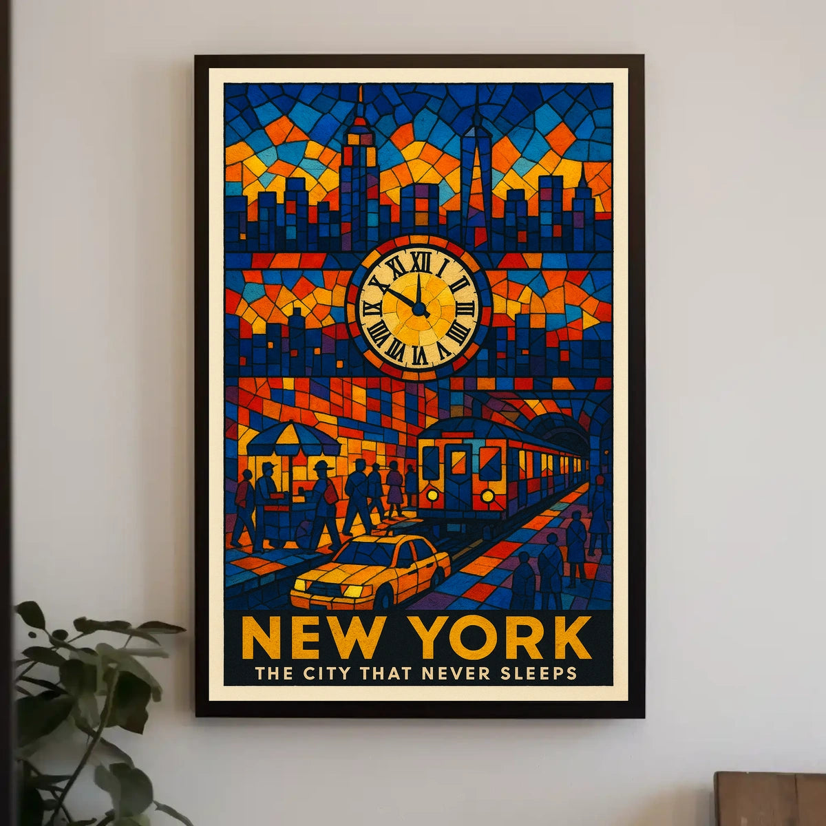 New York The City That Never Sleeps Poster