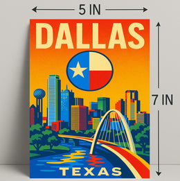 Dallas, Texas Poster PosterGoat