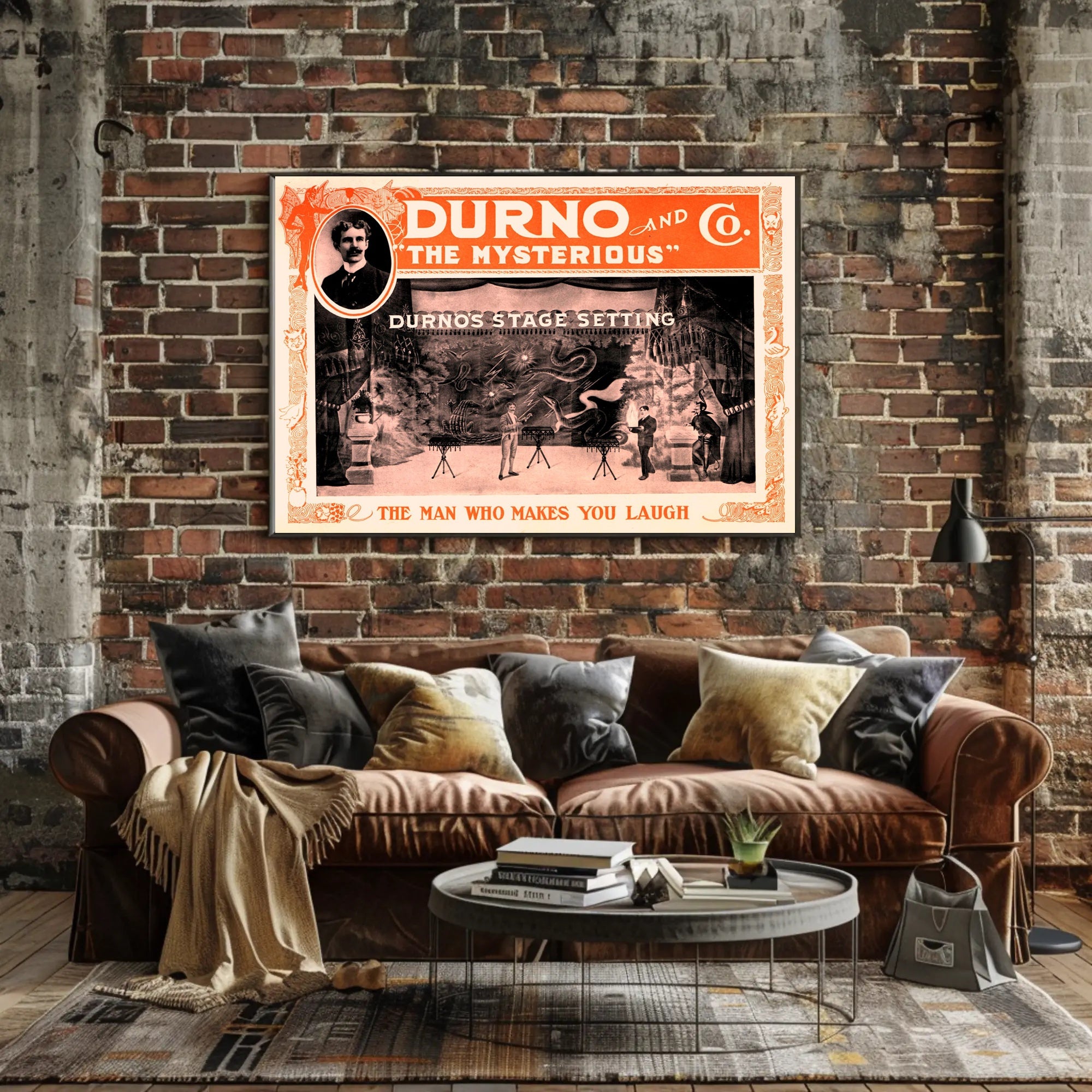 Durno and Co. Vintage Performance Cultural or Heritage Poster