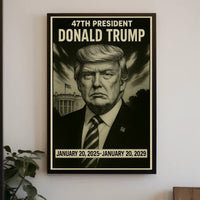 Donald Trump 47Th President Poster