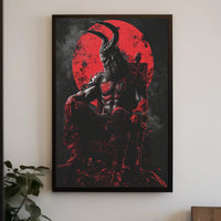 The Dark Monarch Art Print Poster for Home Decor and Wall Art PosterGoat