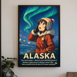 Alaska The Last Frontier Poster