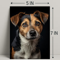 Portrait Of A Loyal Companion Poster PosterGoat