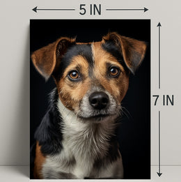 Portrait Of A Loyal Companion Poster PosterGoat